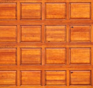 wooden garage door panels mahogany